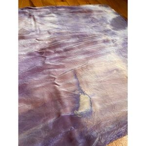 Sister Nettle Crepe de Chine + Chiffon Mauve Magic 24” Scarf